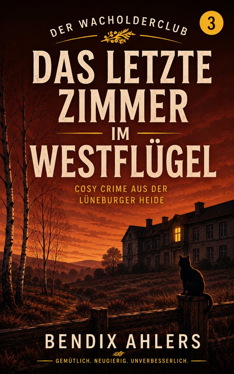 Das letzte Zimmer im Westflügel – Der Wacholderclub Band 3 von Bendix Ahlers